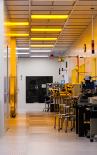 Hallway of the Main Lab in FabLab